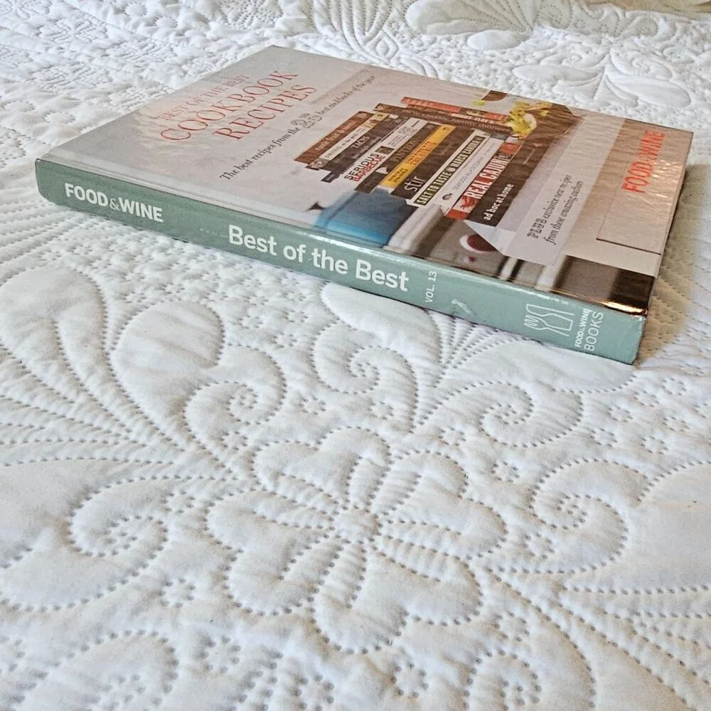 Best Of The Best Cookbook Recipes By Food & Wine Hardcover 2010